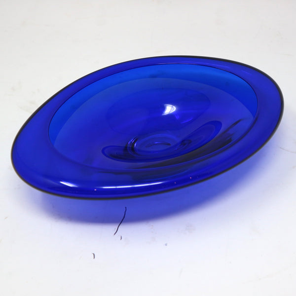 Murano Cobalt Glass Bowl