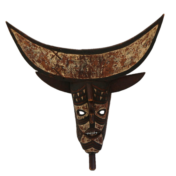 African Large Horned Mask