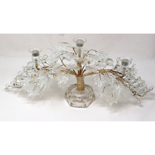 Vintage Lucite Grapevine Candelabra