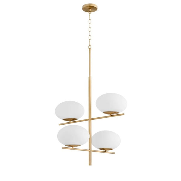 Cyan Design Pod Chandelier Aged Brass