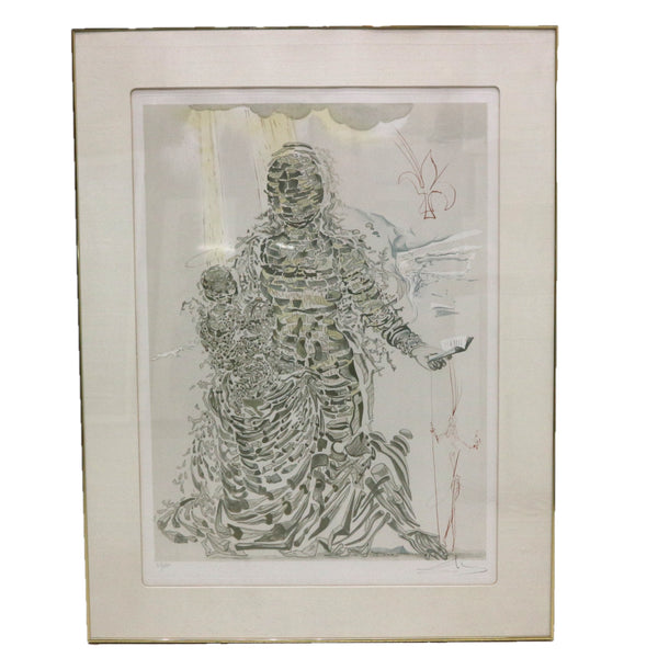 “Explosive Madonna” by Salvador Dali Framed Lithograph 51/450