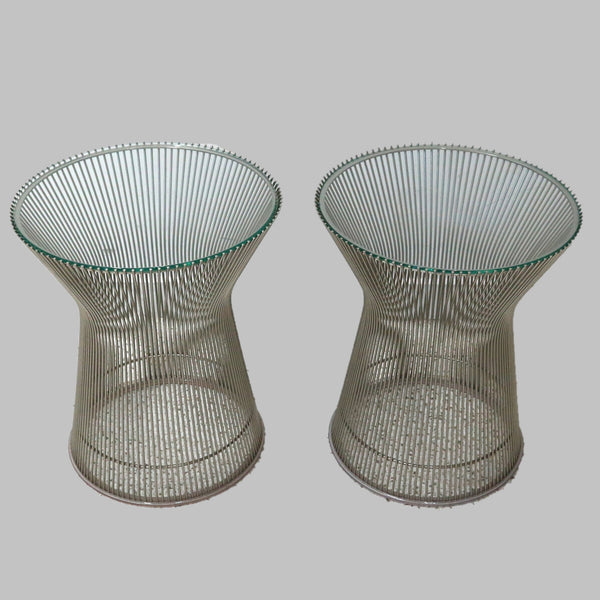 Pair of Platner Style Side Tables