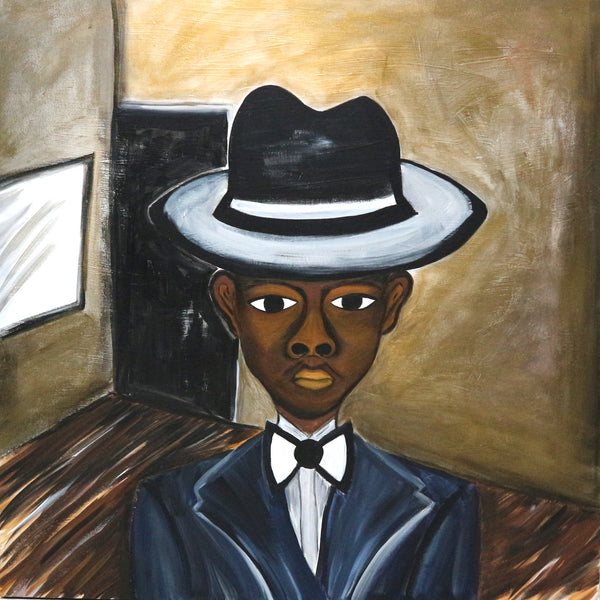 “Booker Benson” by Berenice Marceaux Acrylic on Canvas