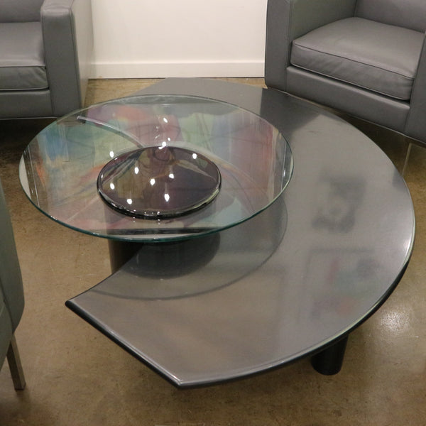 Postmodern Lacquered Coffee Table "As Is”