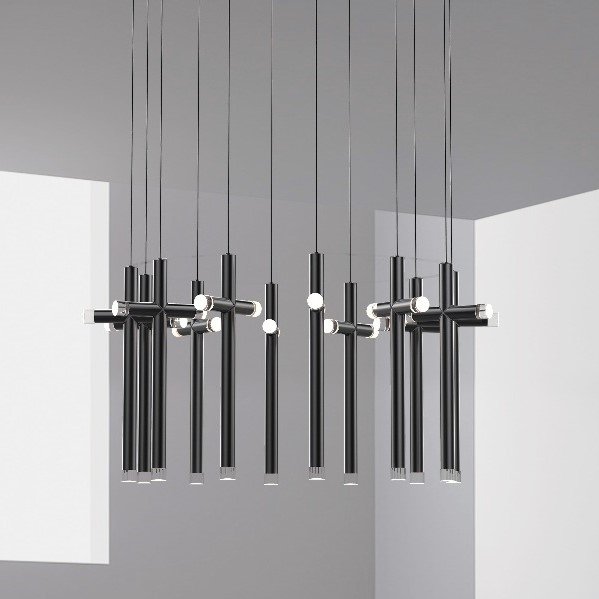 Seesaw Cross LED Chandelier by PageOne